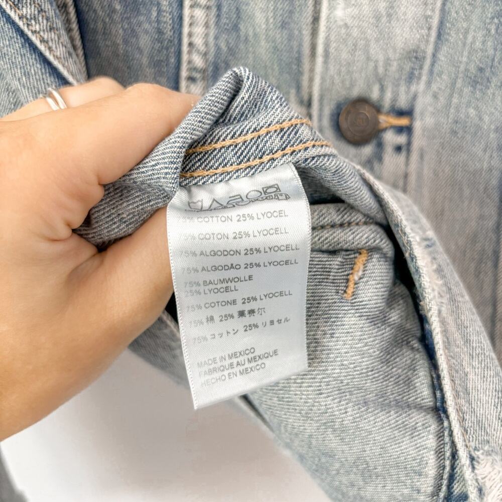 ABLE THE MERLY JACKET Denim - Picture 5 of 7